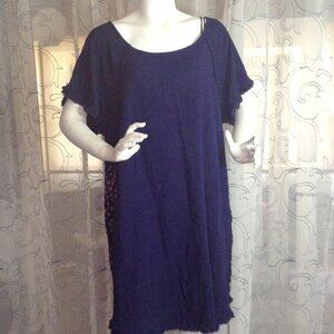 Umgee USA 1XL Tunic/Dress, Eclectic Bohemian, FunFashion, Fringed, Style Forward